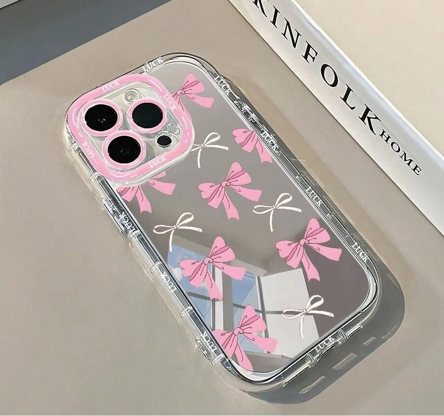 Pink bow case