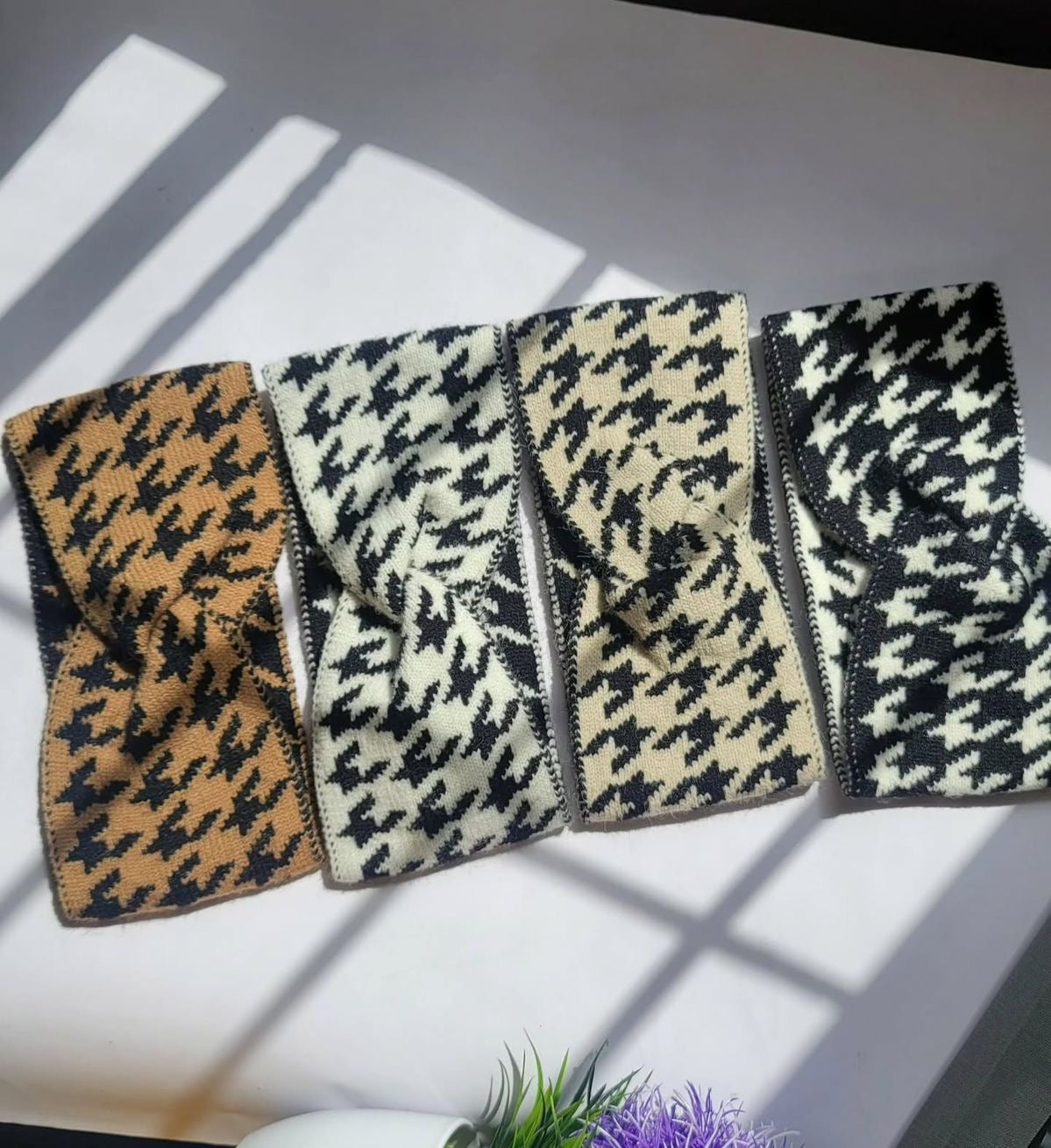 thick random design twisted headbands
