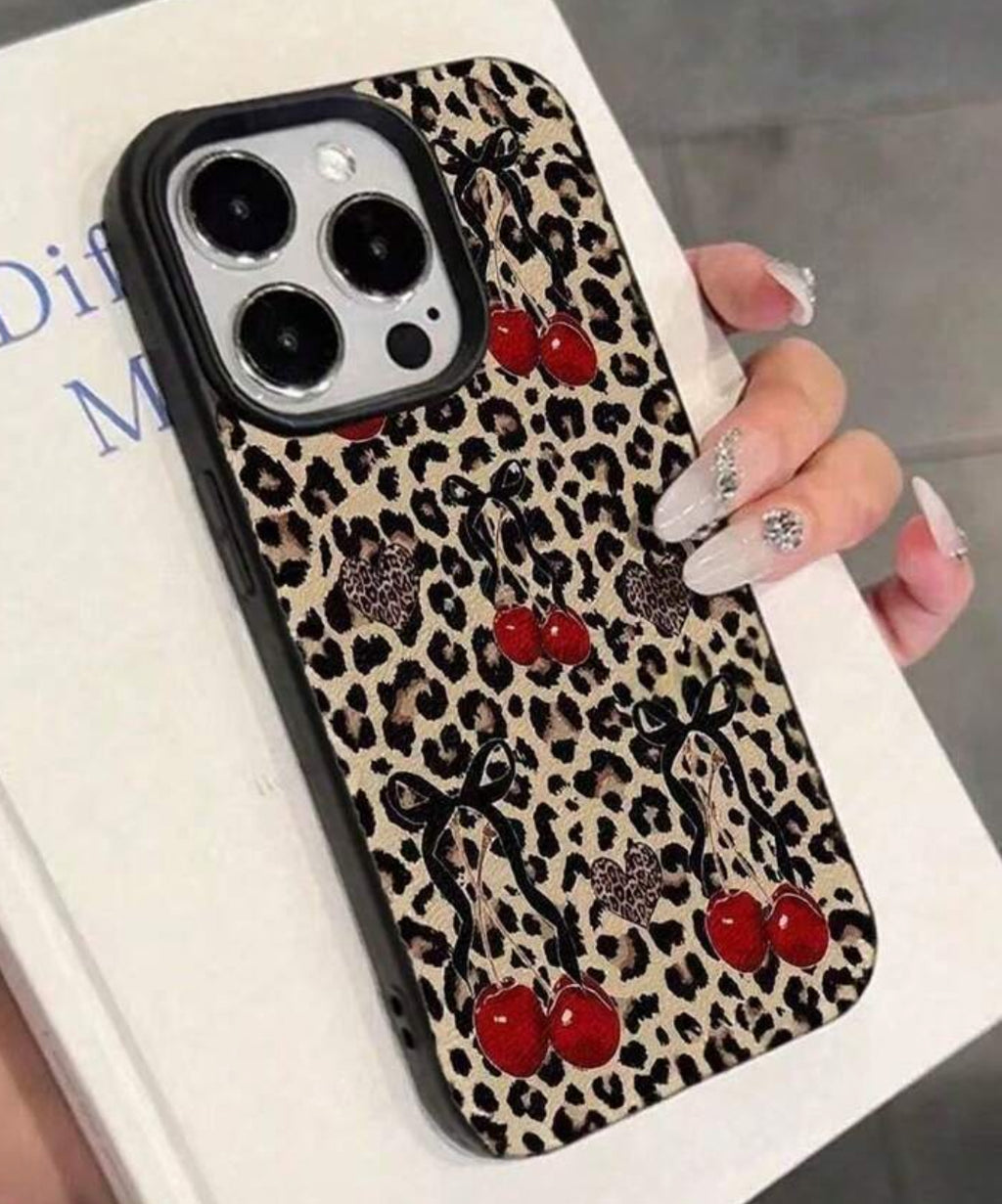 Leo-cherry case 🐆🍒