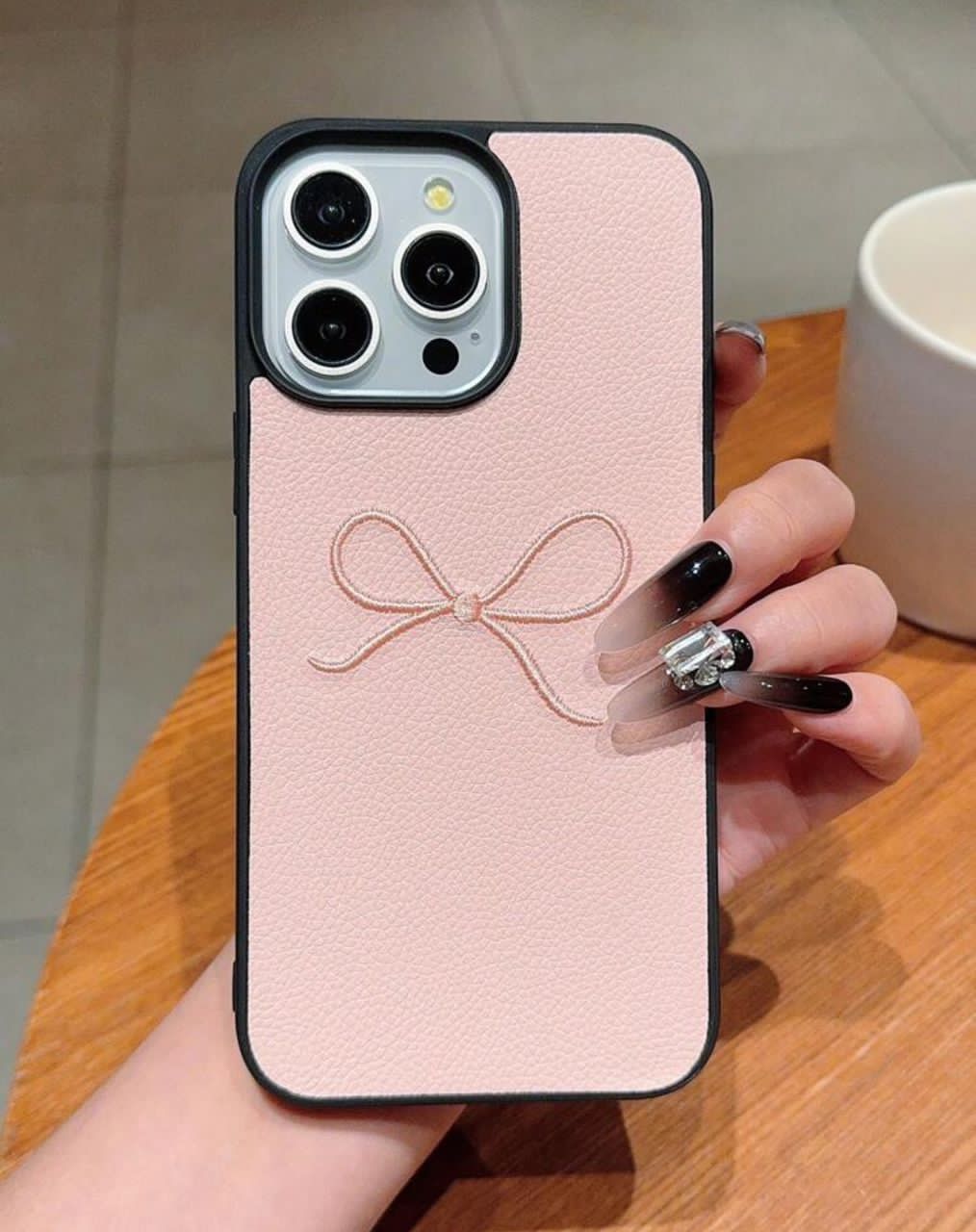 Pink Bow iPhone case